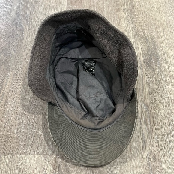 Nobis Canada Corduroy Brown Hat Ear Flaps Cap Unisex - Picture 5 of 6